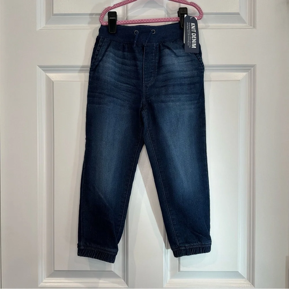 Oshkosh Knit‎ Denim Bottoms Size 4T NWT